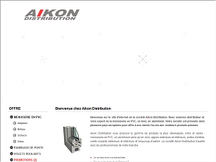 Aikon Distribution - fabricant de fenetres aluminium.