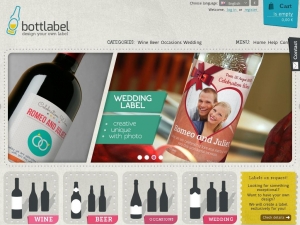 Wine labels for weddings - Bottlabel.com